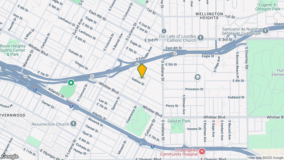 3551 Sabina St Map and Location Details