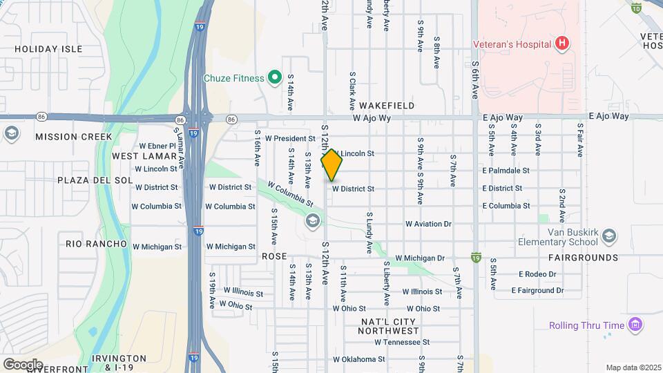 532 W District St Map and Location Details