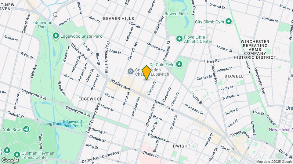 497 Winthrop Ave, Unit 1 Map and Location Details