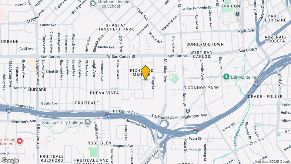 434 S Willard Ave Map and Location Details