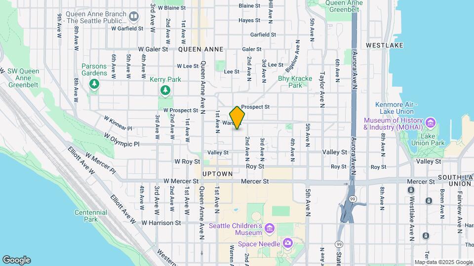 900 Warren Ave N Mapa y Detalles de la Ubicación