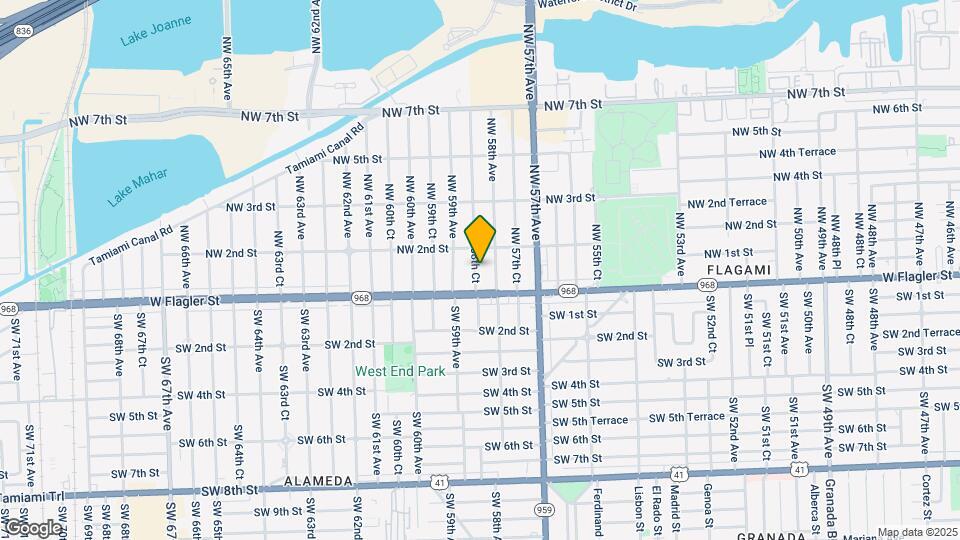 47 NW 58th Ct Map and Location Details