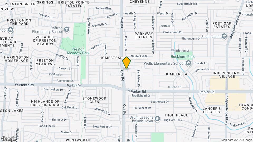 3916 San Mateo Dr Map and Location Details