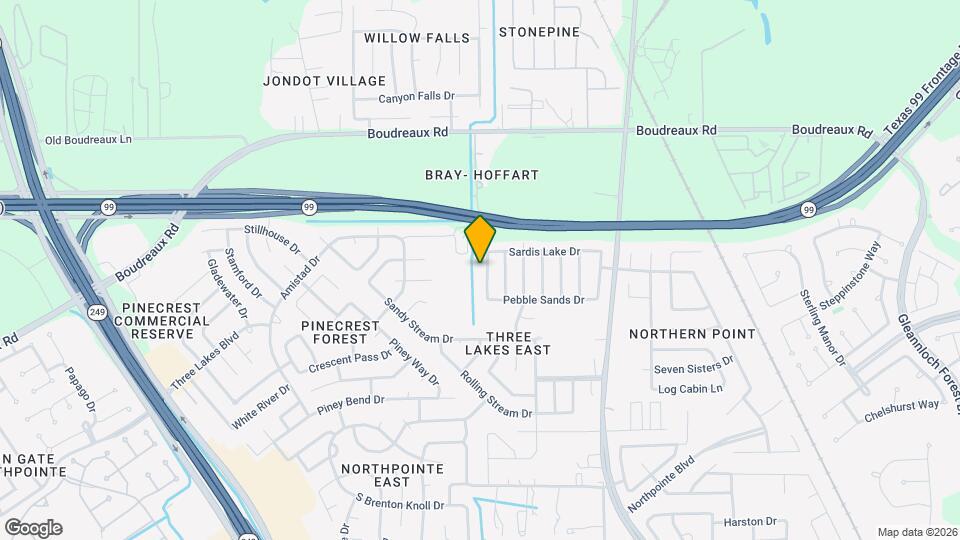 19811 Shores Edge Dr Map and Location Details