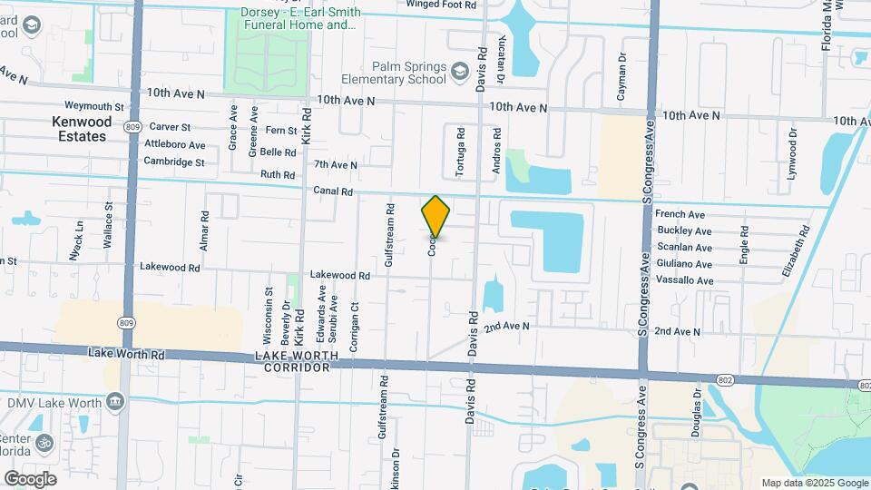 3648 Coconut Rd Mapa y Detalles de la Ubicación