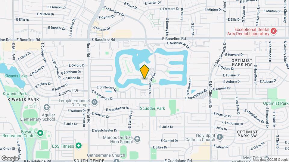 1143 E Sandpiper Dr Mapa y Detalles de la Ubicación