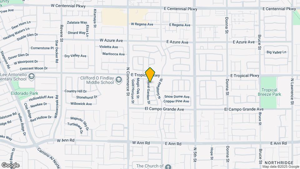 5940 Feral Garden St Map and Location Details