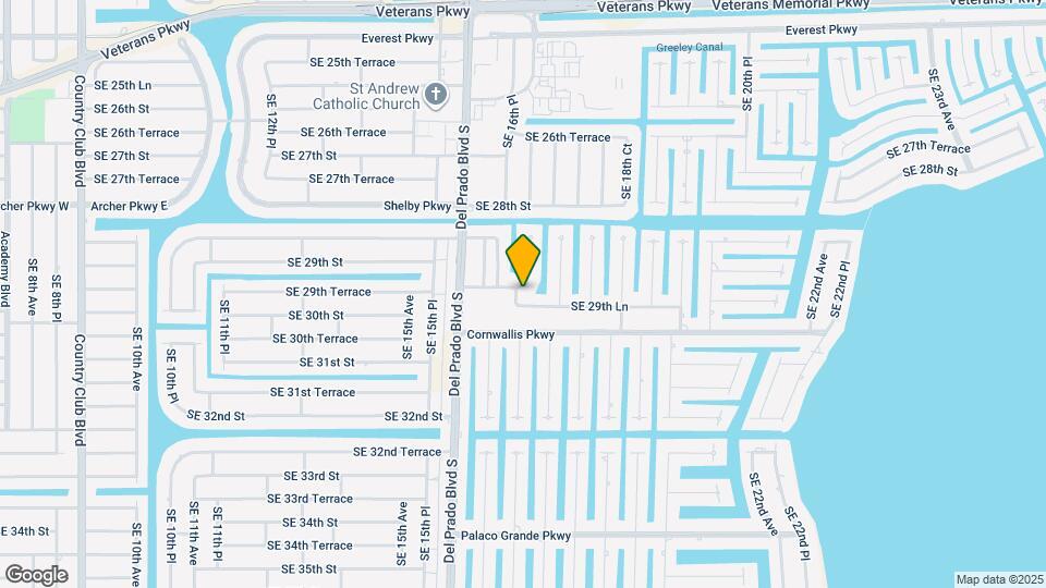 2841 SE 17th Ave Map and Location Details