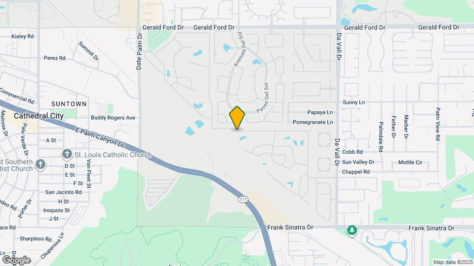 421 S Paseo Laredo Map and Location Details