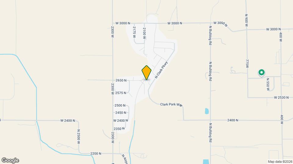 2635 N Shady Place Map and Location Details