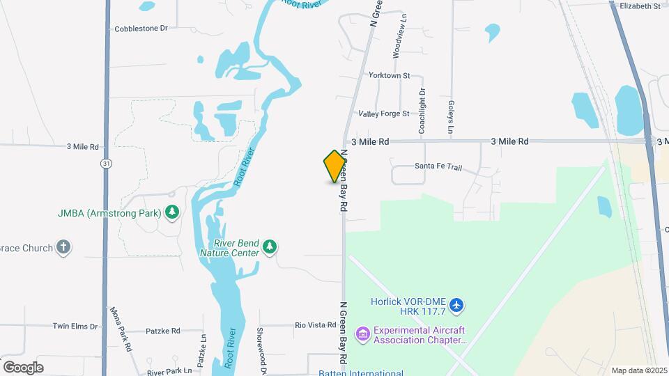 3840 N Green Bay Rd Map and Location Details