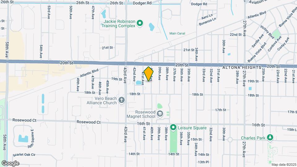 1875 40th St-Unit -2 Mapa y Detalles de la Ubicación