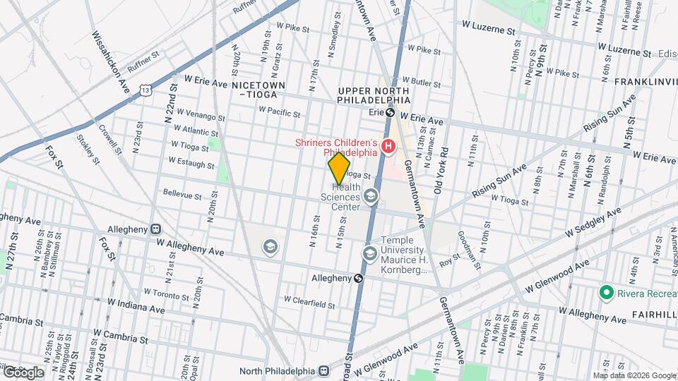 3429 N Sydenham St, Unit 203 Mapa y Detalles de la Ubicación
