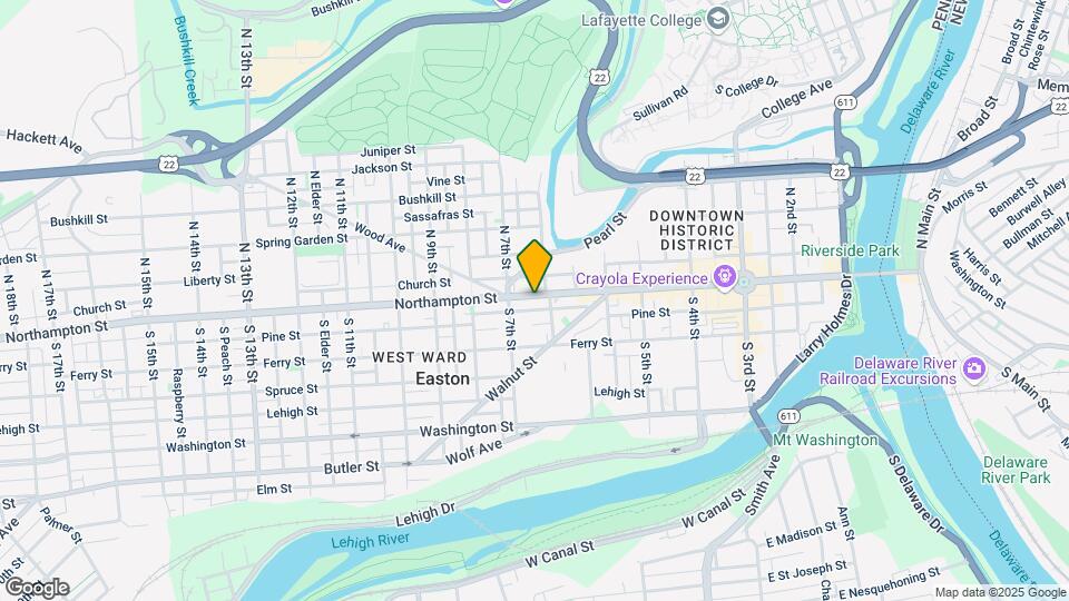 678 Northampton St, Unit 3E Map and Location Details