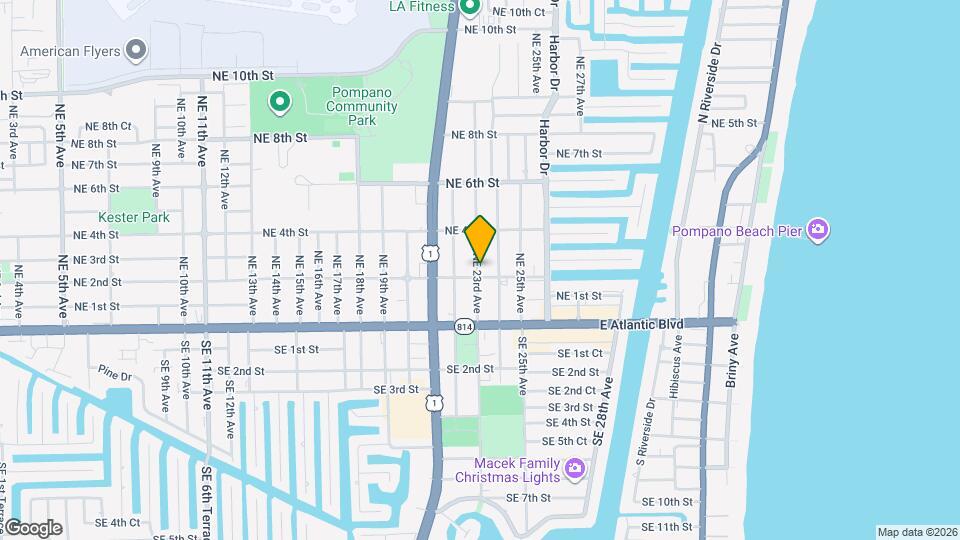 2301 NE 2nd St Map and Location Details