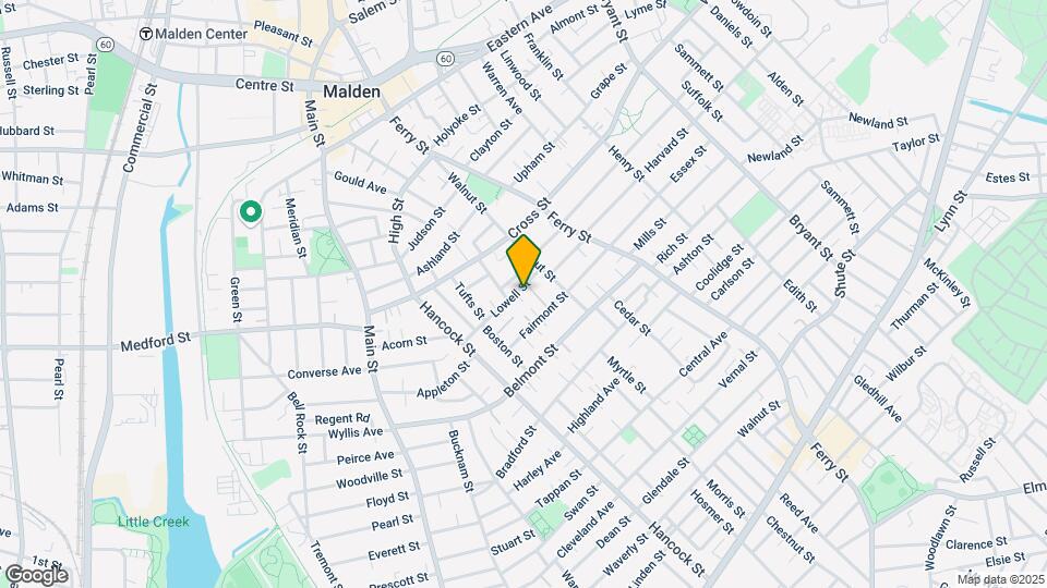 65 Lowell St-Unit -1 Map and Location Details