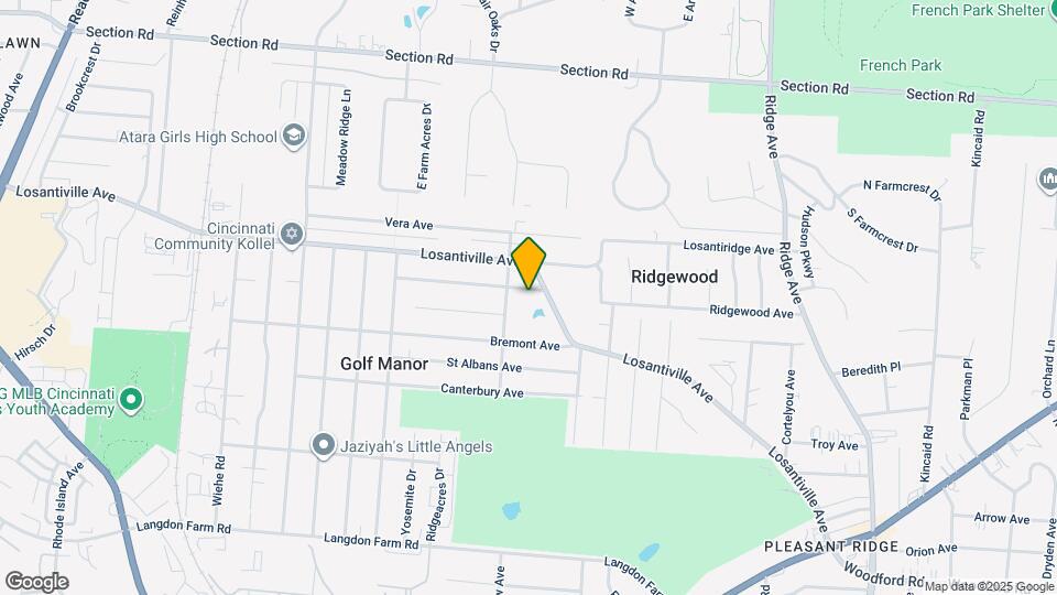 2615 Ardmore Ave Map and Location Details