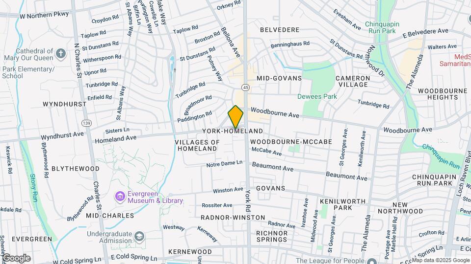 5237 Crowson Ave Map and Location Details