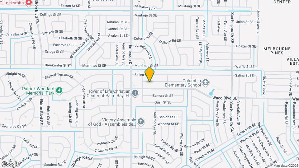 926 Sally St SE Map and Location Details