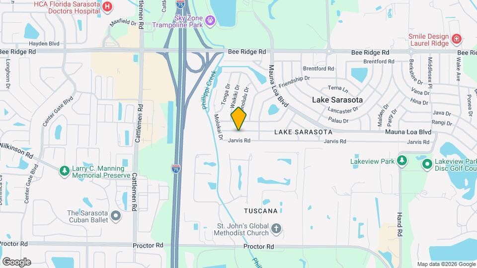 6384 Samoa Dr Map and Location Details