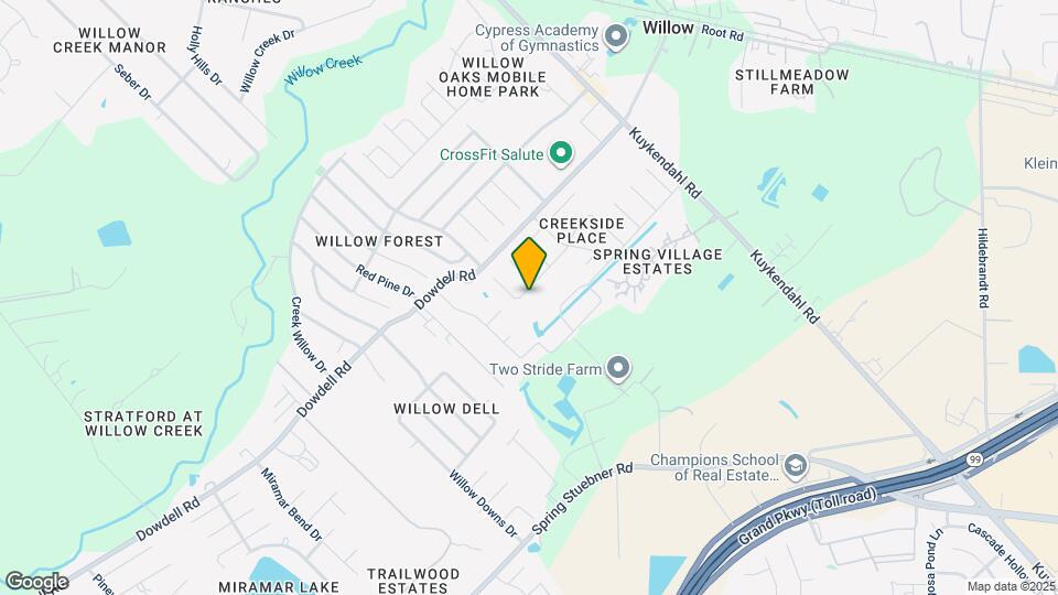 8323 Cove Timbers Ln Map and Location Details