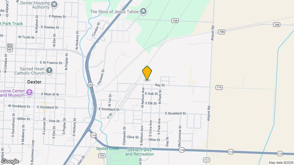 1205 Ray St Map and Location Details