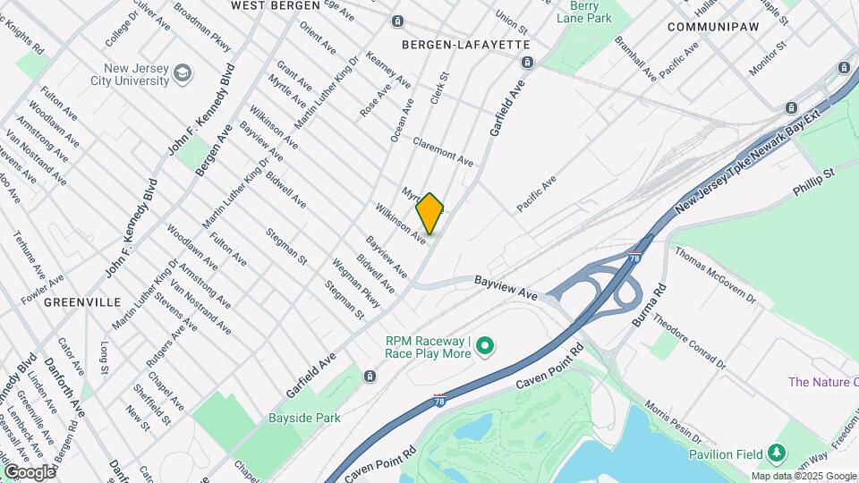 703 Garfield Ave Map and Location Details