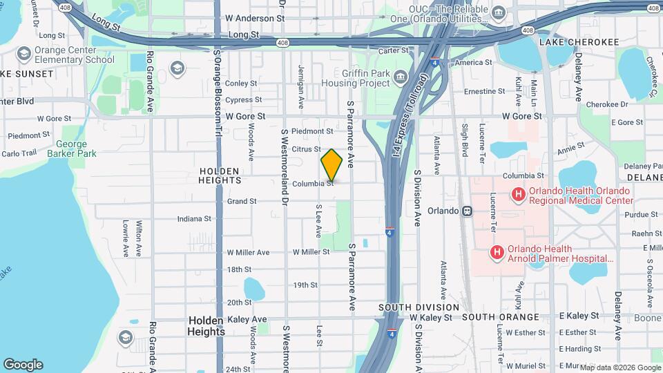 728 Columbia St Map and Location Details