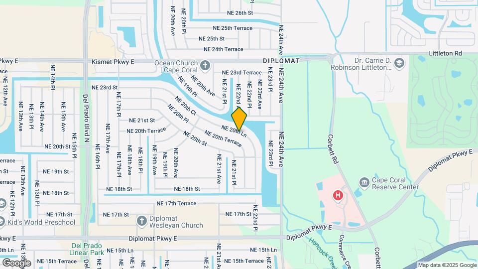 2122 NE 20th Ln Map and Location Details