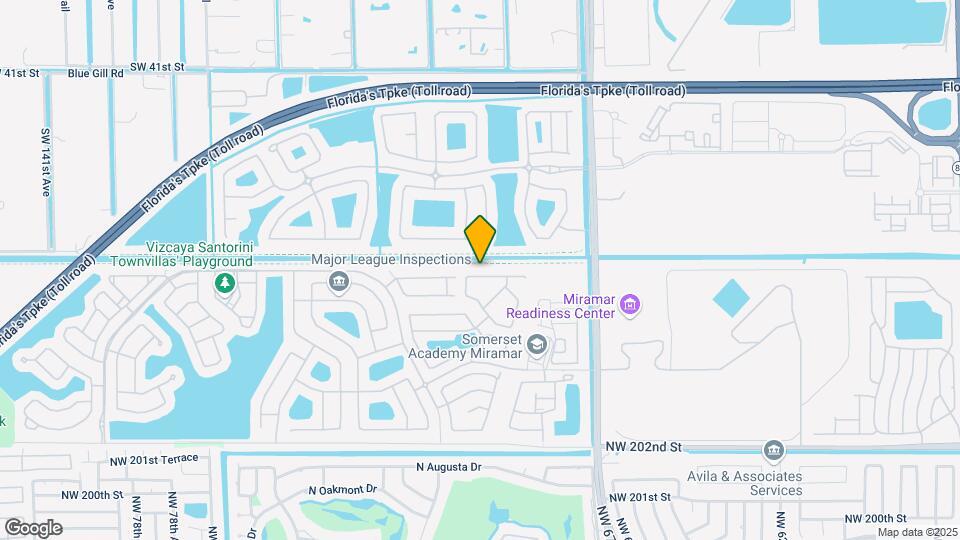 12763 SW 49th Ct Map and Location Details