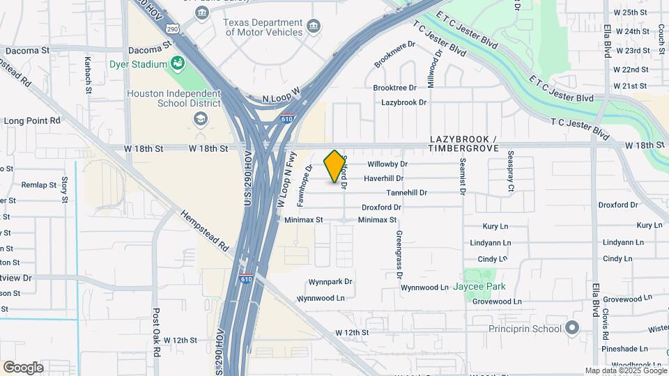 2611 Tannehill Dr Map and Location Details