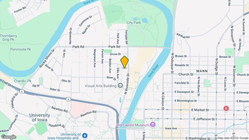 330 Ridgeland Ave Mapa y Detalles de la Ubicación