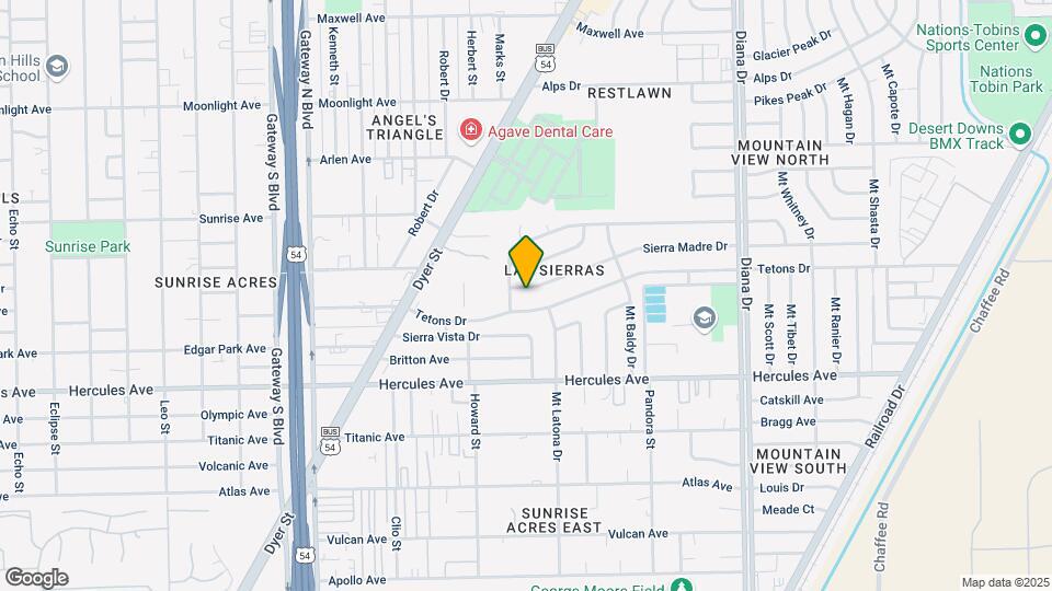 4728 Sierra Madre Dr Map and Location Details