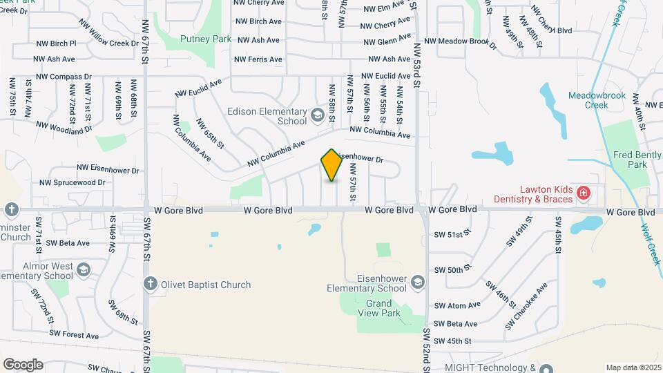 10 NW 58th St Map and Location Details