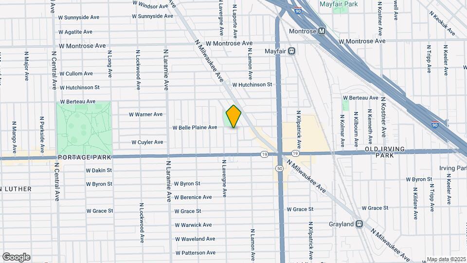 4046 N Laporte Ave Map and Location Details