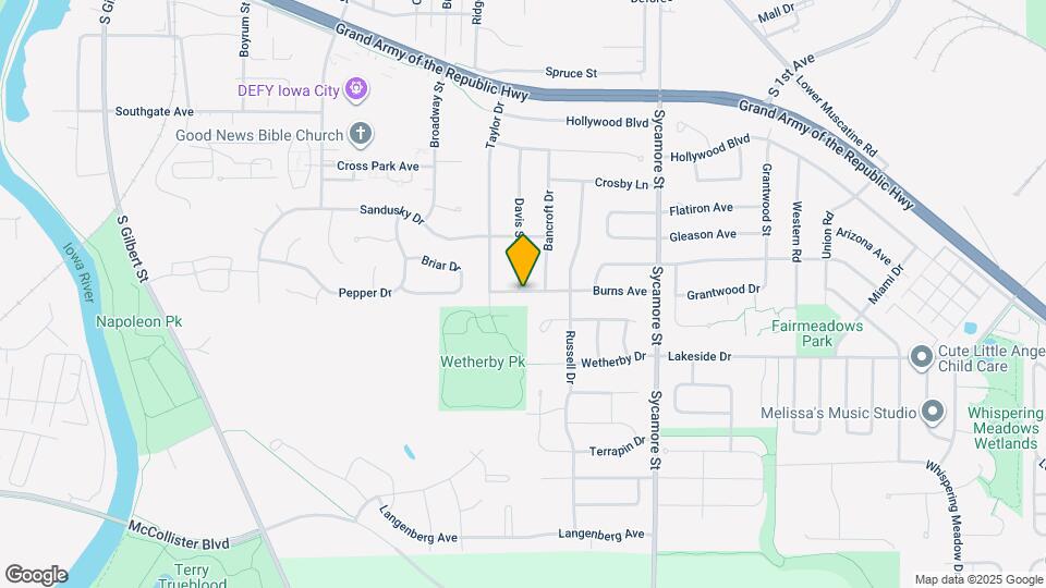 1309 Burns Avenue Mapa y Detalles de la Ubicación