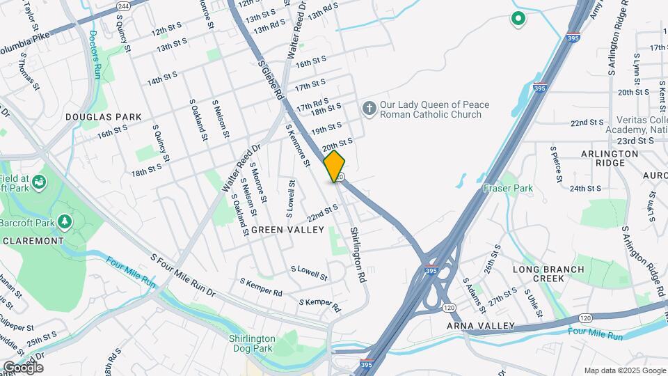2056 Shirlington Rd Map and Location Details