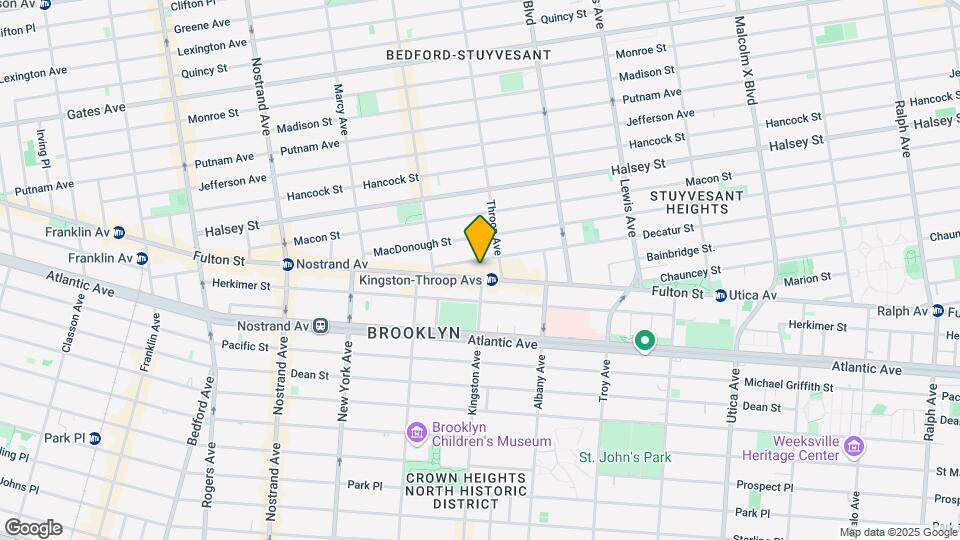 1501 Fulton Street Mapa y Detalles de la Ubicación