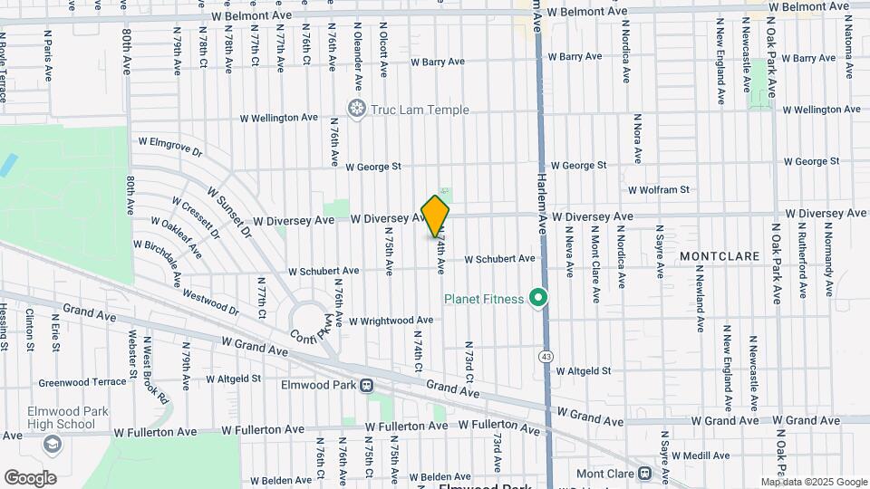 2722 N 74th Ave Map and Location Details