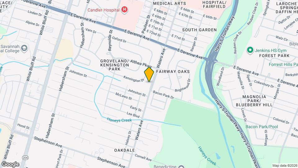 5525 Waters Dr Map and Location Details