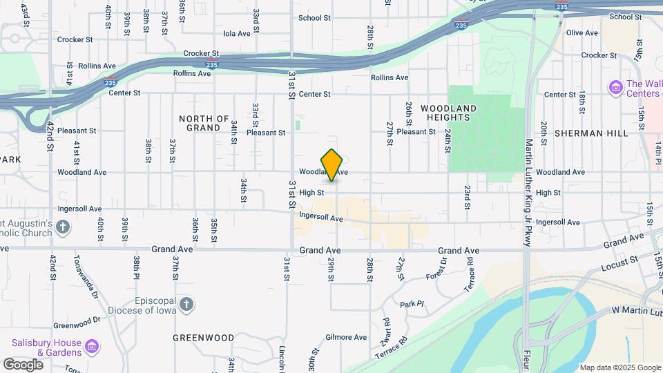 2900 High St, Unit 1 Map and Location Details