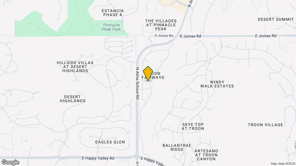 25836 N 104th Way Map and Location Details