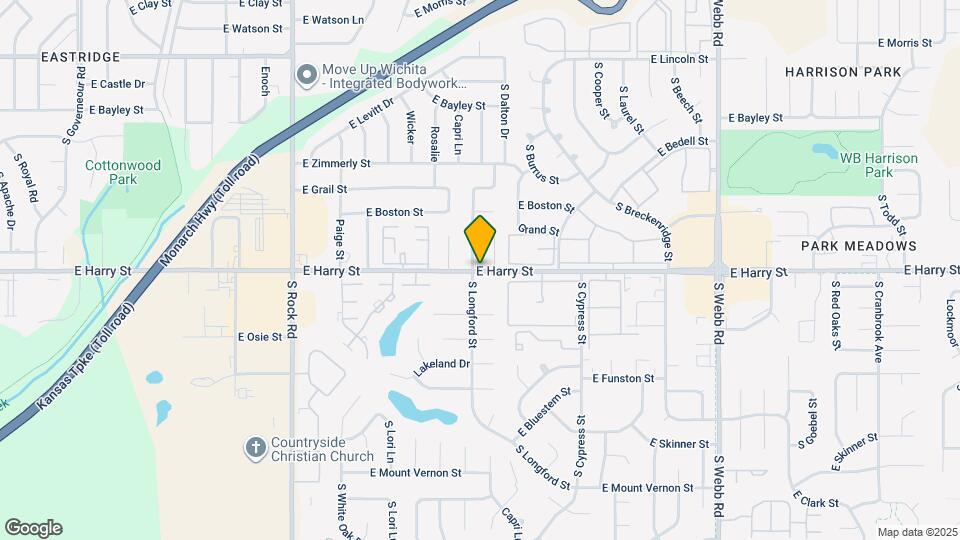 8712 E Harry St Map and Location Details