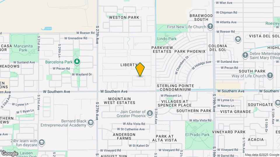 2352 W Jessica Ln Mapa y Detalles de la Ubicación