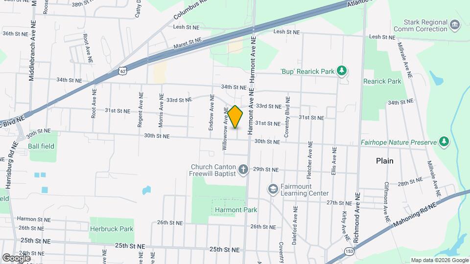 3015 Bollinger Ave NE Map and Location Details