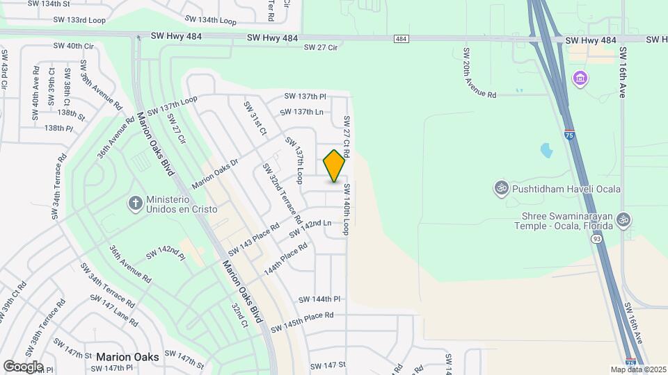 2793 SW 140th Pl Map and Location Details