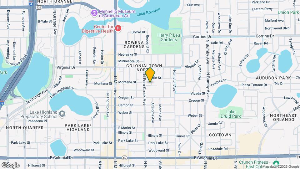 1200 Altaloma Ave Map and Location Details