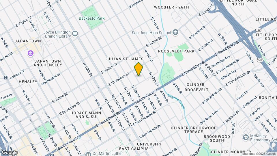 140 N 15th St Mapa y Detalles de la Ubicación