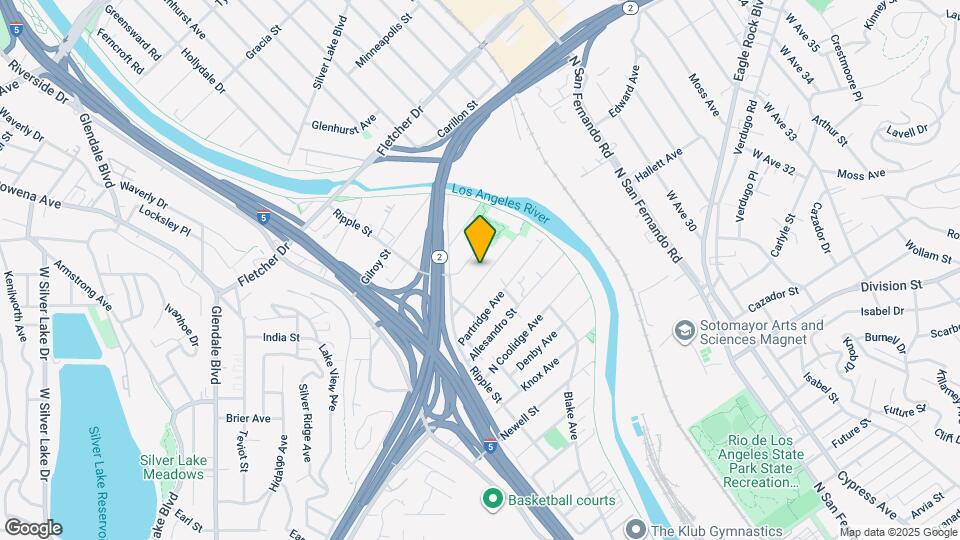 2847 1/2 Marsh St Map and Location Details