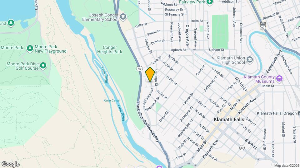 1010 California Ave Map and Location Details